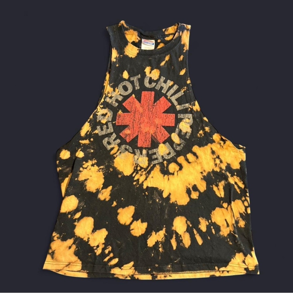 Red Hot Chili Peppers Tie-Dye Tank Top size 2XL